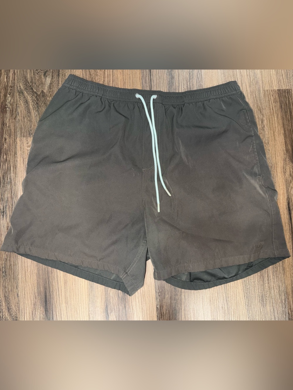 Huk Men's Pursuit Volley Dark Grey Swim Trunks